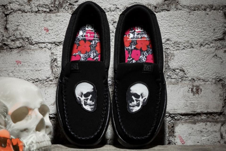 DC’s Andy Warhol Villain shoes. - Credit: Courtesy of DC Shoes