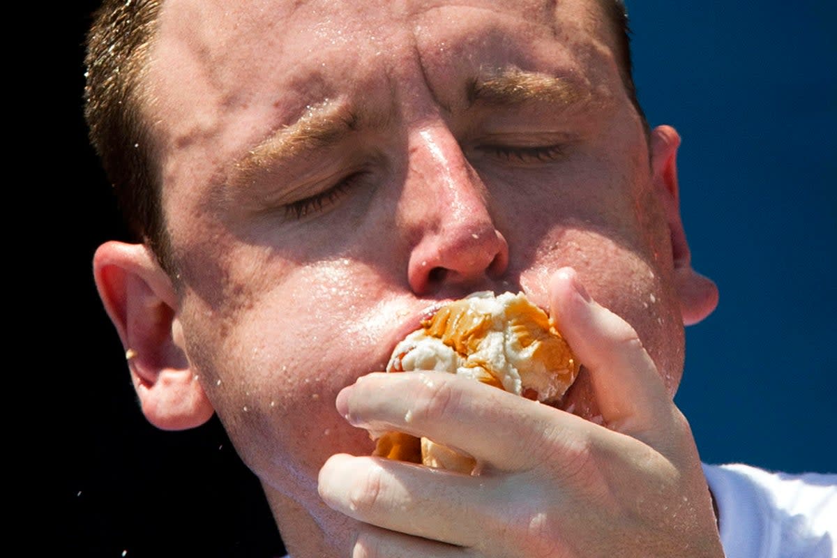Independence Day hot dog contest (AP)