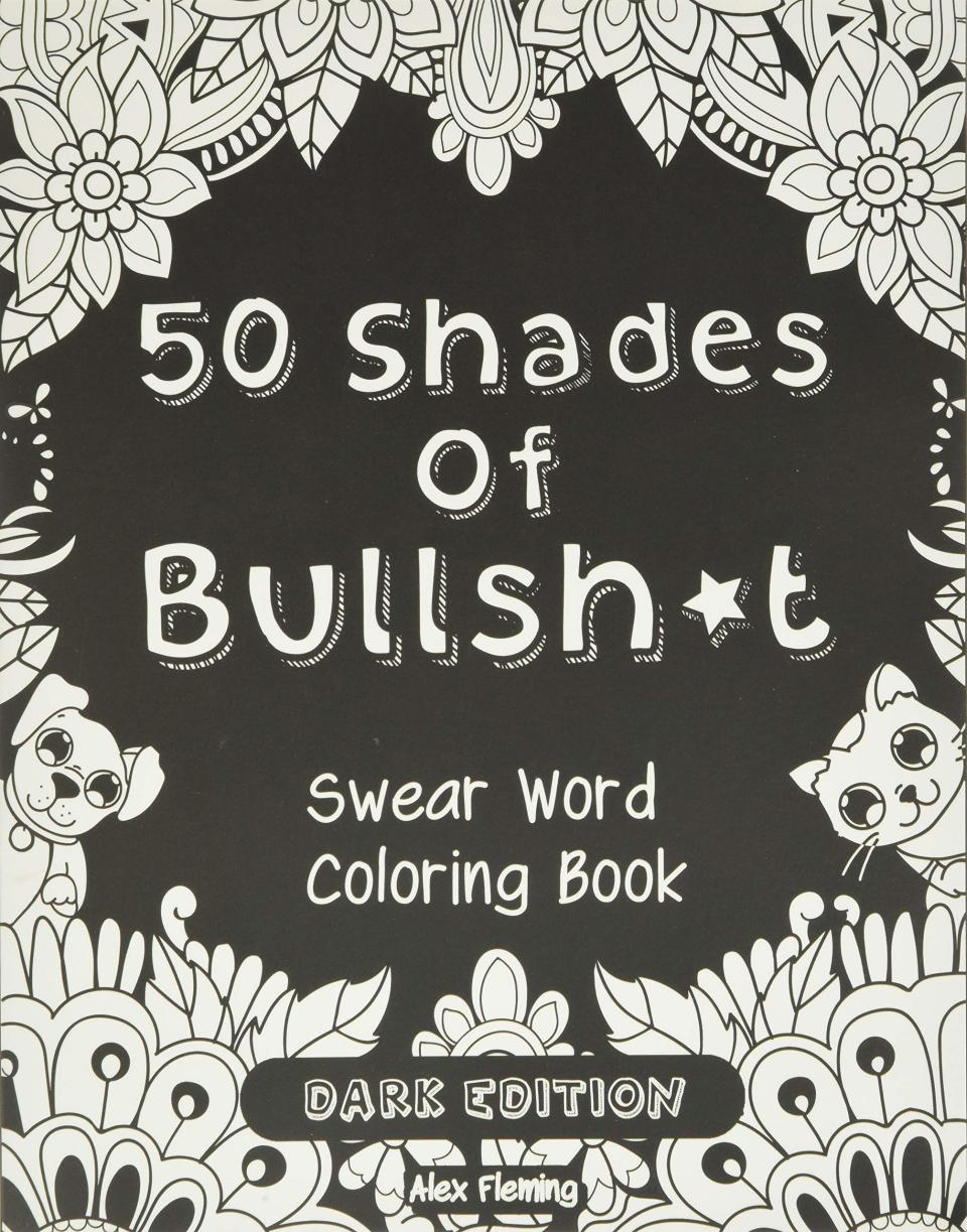 50 shades of BS funny coloring book