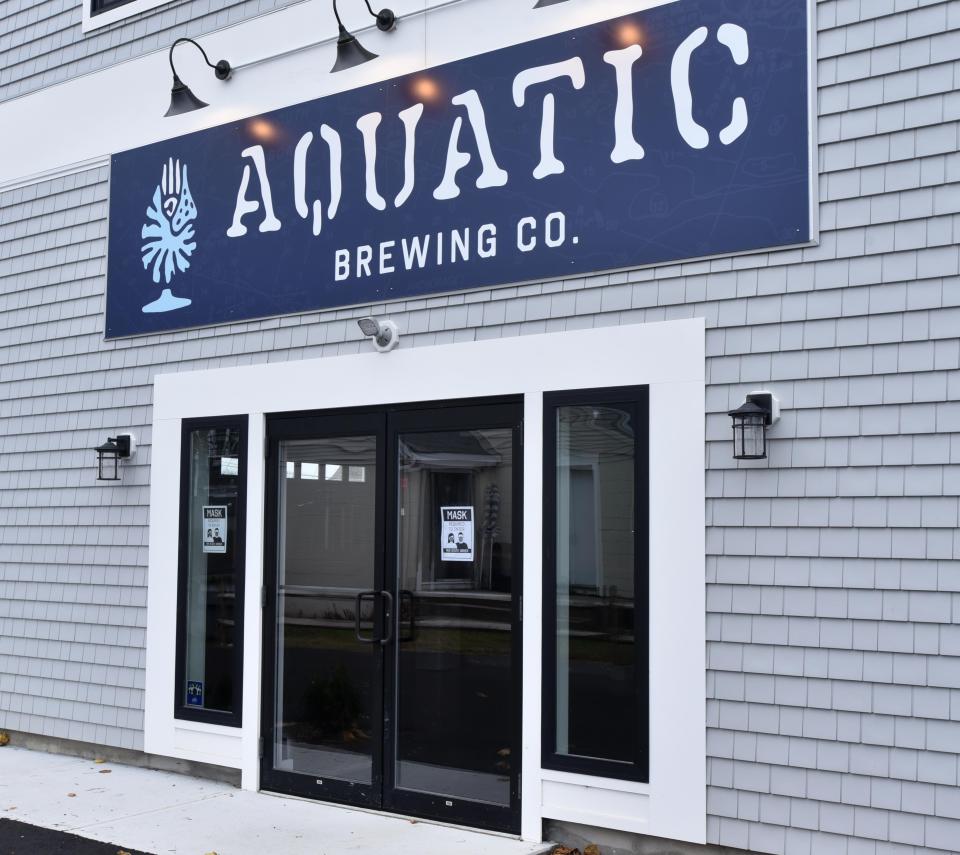 Aquatic Brewing is located at 661 Main St. in Falmouth.