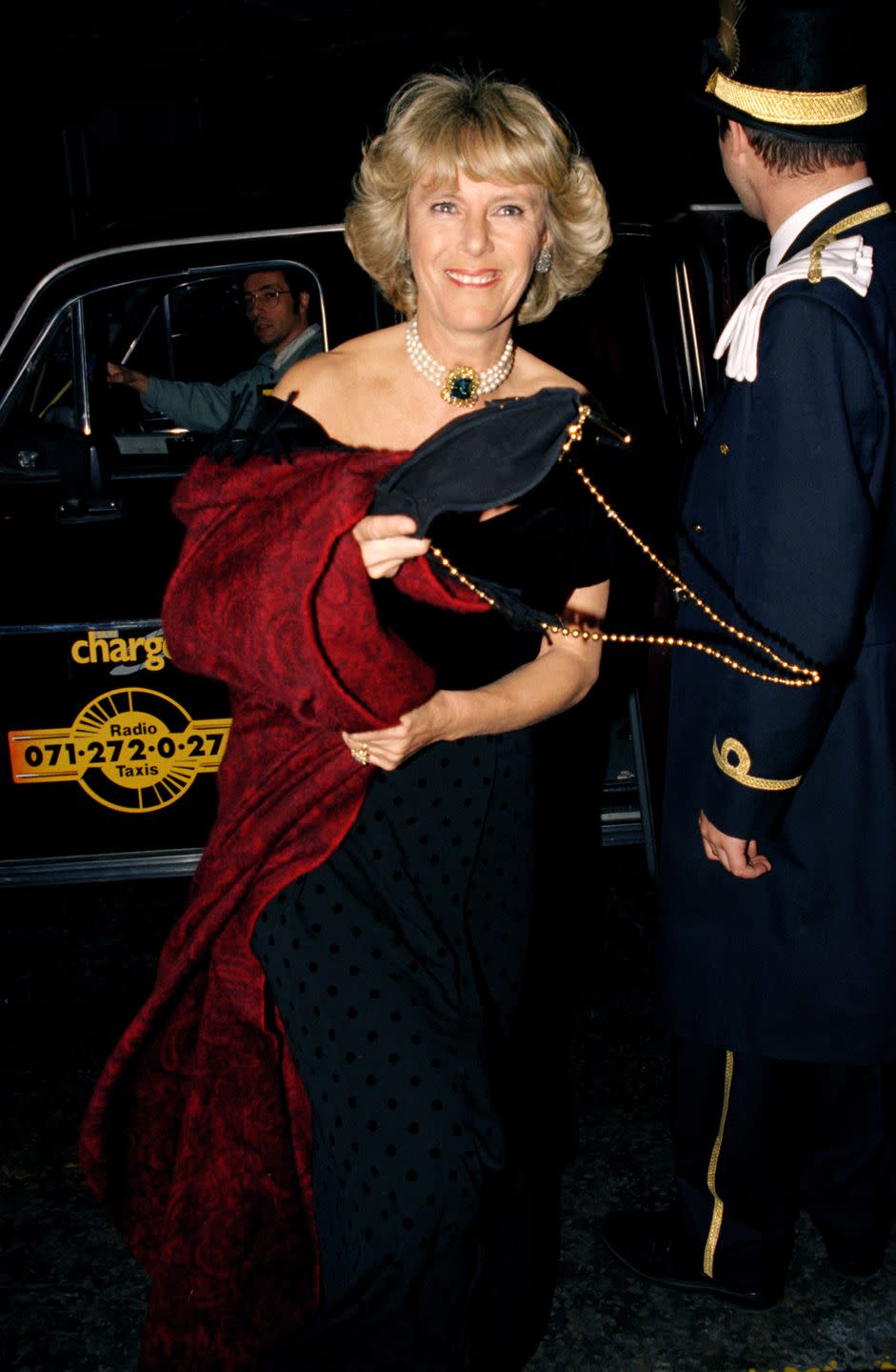 the prince of wales camilla parker bowles attend a party at the ritz