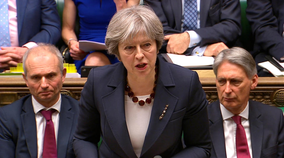 Prime Minister Theresa May says further options to be taken against Moscow over the nerve agent attack are being explored (Reuters)