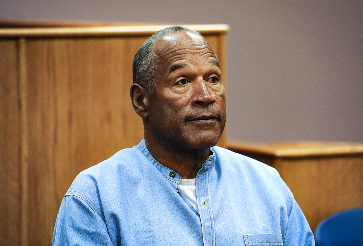 OJ Simpson Bids For Freedom In Parole Hearing (Jason Bean / Bloomberg via Getty Images file)