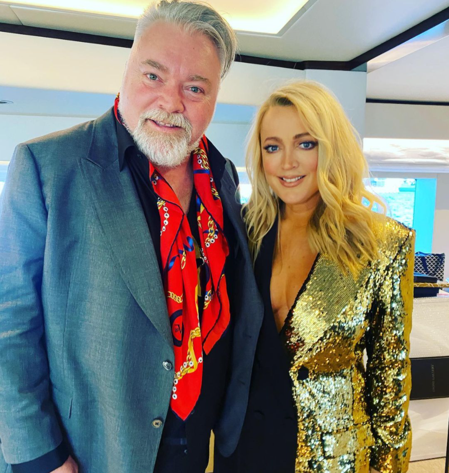 Kyle Sandilands and co-host Jackie O