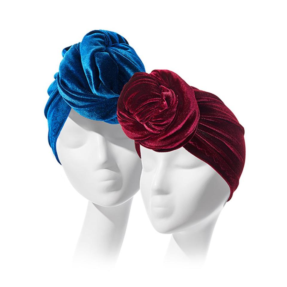 The Regal Wrap Velvet Headwrap