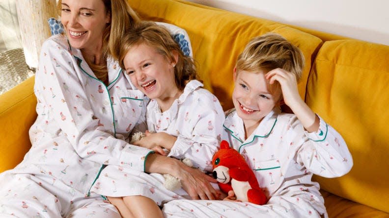 Crafted from 100% cotton, Maisonette's pajamas are especially soft.