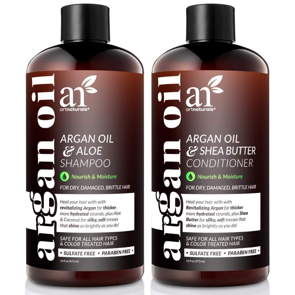 12) Argan Oil & Aloe Shampoo