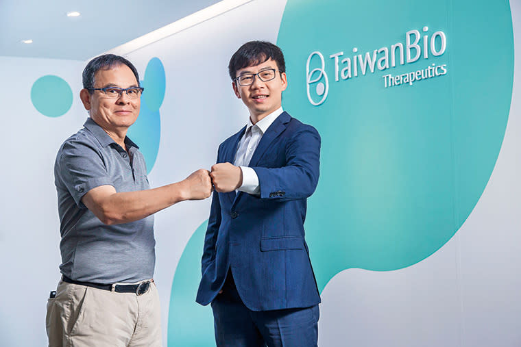台寶生醫總經理陳宏賓（左）與營運長楊鈞堯（右） 在一八年後陸續加入，驅動新商業模式發展。