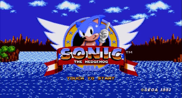 Sonic The Hedgehog Revamped Title Screens