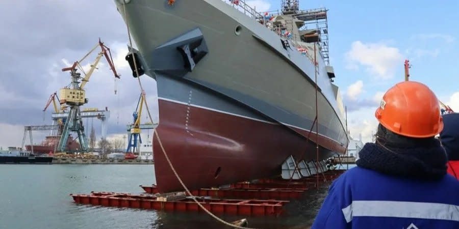 Sergey Kotov was one of the newest ships in the Black Sea Fleet of the Russian Federation