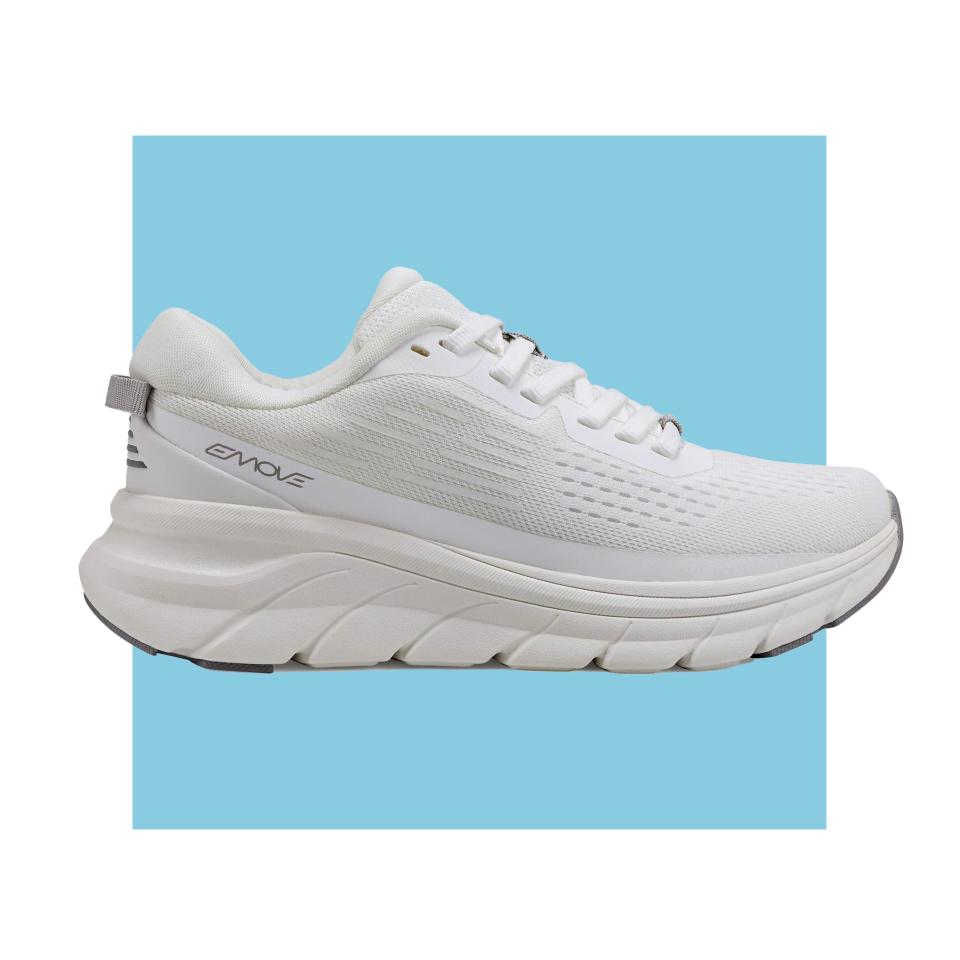 <p><a href="https://go.redirectingat.com?id=74968X1596630&url=https%3A%2F%2Feasyspirit.com%2Fproducts%2Fdenise-austin-mel-emove-walking-shoes-in-white&sref=https%3A%2F%2F" rel="nofollow noopener" target="_blank" data-ylk="slk:Shop Now;elm:context_link;itc:0;sec:content-canvas" class="link ">Shop Now</a></p><p>Denise Austin Mel EMOVE Walking Shoes</p><p>easyspirit.com</p><p>$99.00</p>