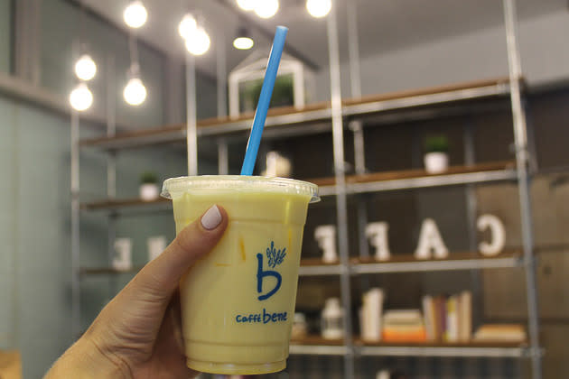 Caffe Bene - Sweet Potato Latte