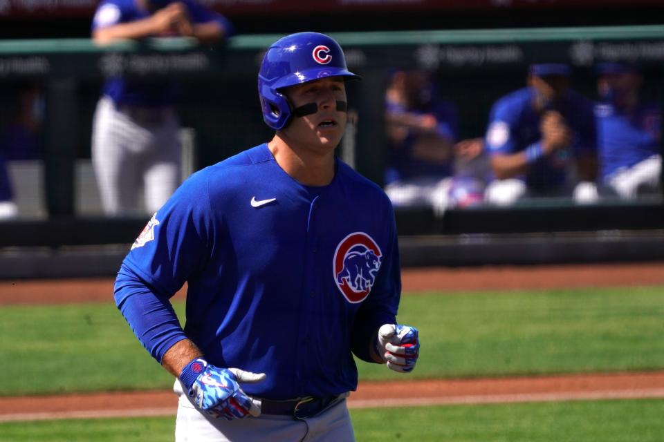 First baseman Anthony Rizzo could be looking at his final season with the Chicago Cubs.