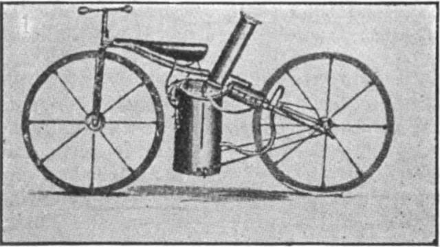 first motorcycle invented