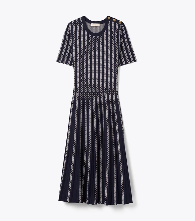 Gemini Link Jacquard Dress