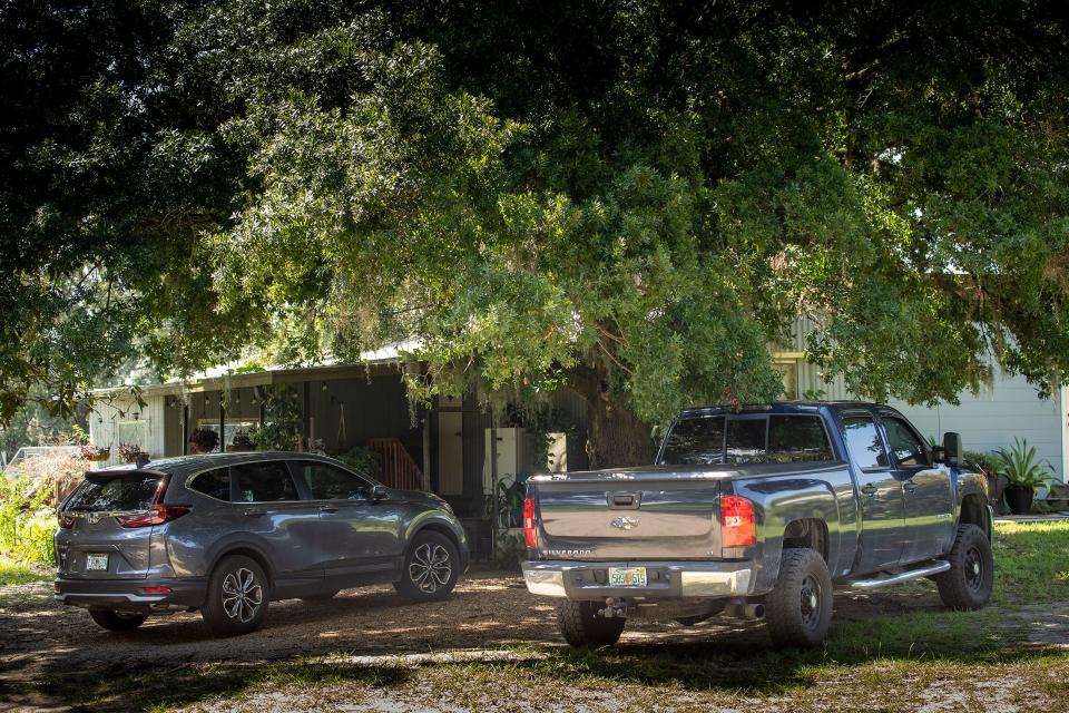 One of the Pollock homes that was raided by the FBI amid its investigation into the Jan. 6 riot at the U.S. Capitol.