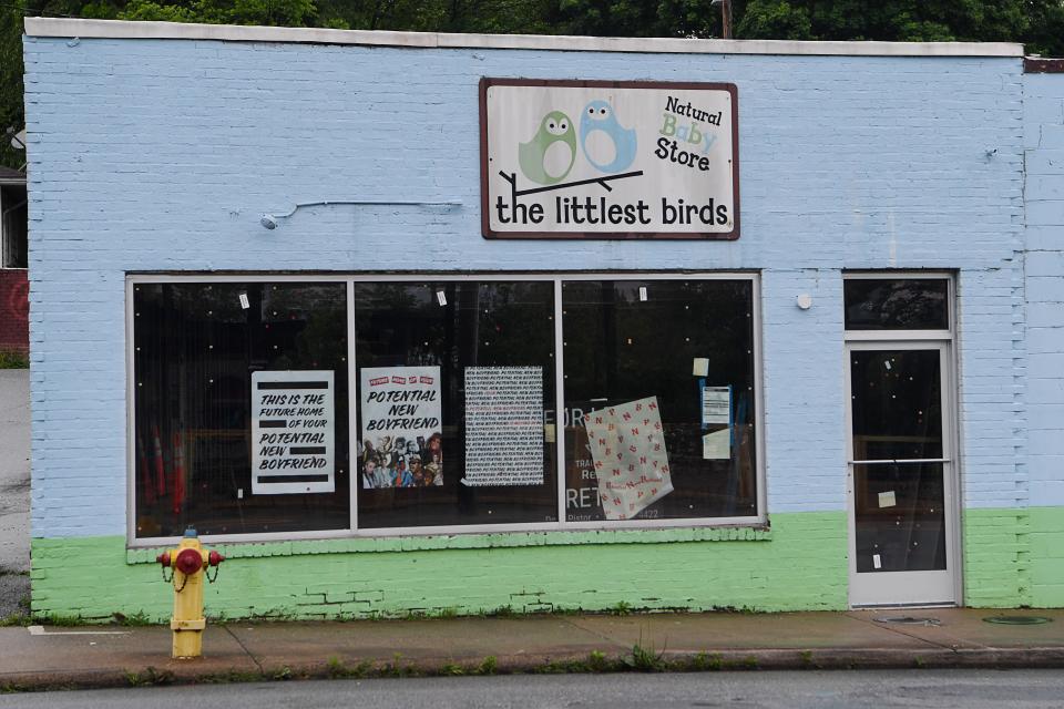 Potential New Boyfriend will tentatively open this summer following extensive renovations at 647 Haywood Road at the former site of The Littlest Birds retail store in West Asheville.