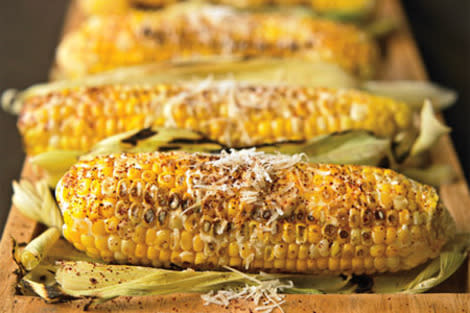 Grilled Mexican-Style Corn