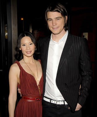 Lucy Liu , Josh Hartnett at the NY premiere of The Weinstein Company's Lucky Number Slevin