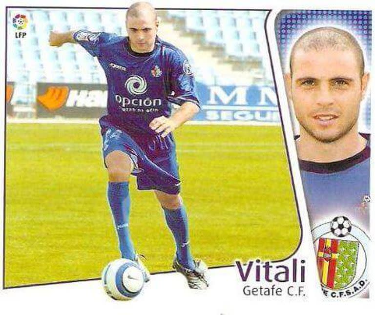 Martín Vitali jugó en el fútbol español con las camisetas de Getafe y Leganés