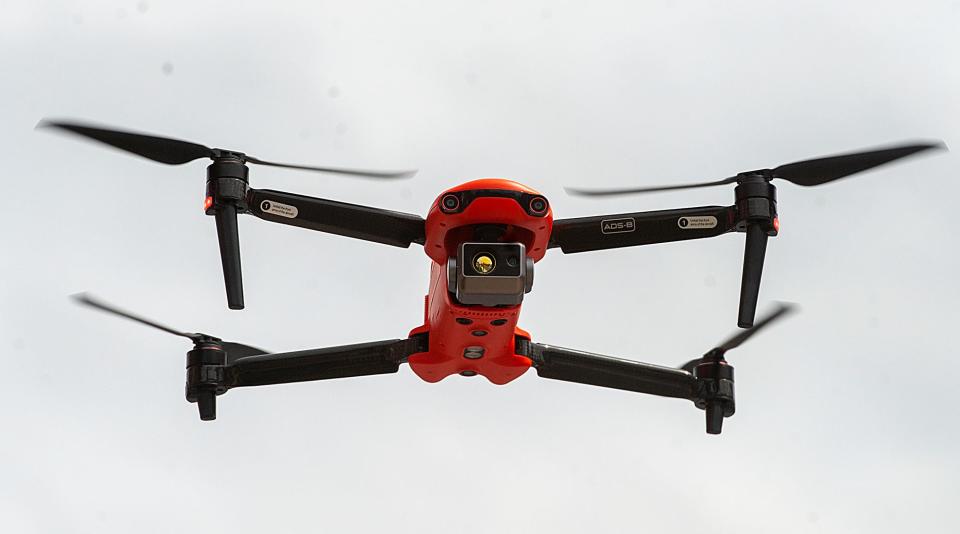 This is one of the Framingham Police Department's new Autel Robotics drone, Aug. 11, 2022.