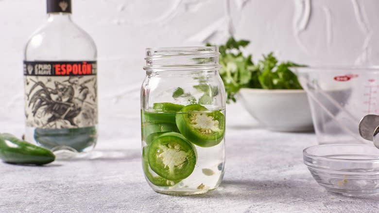 Chile-infused tequila