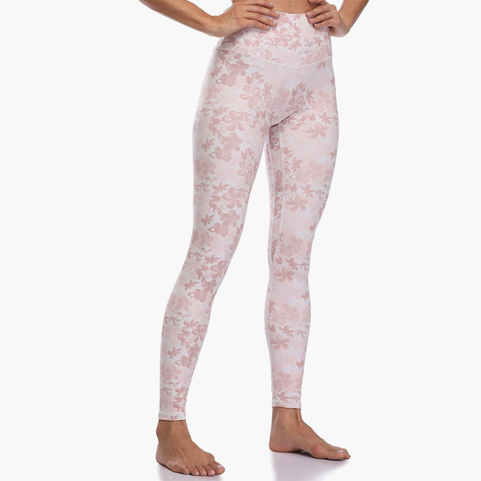 28) High Waisted Pattern Leggings