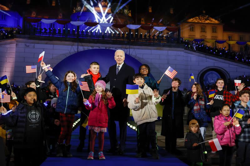 U.S. President Biden visits Poland