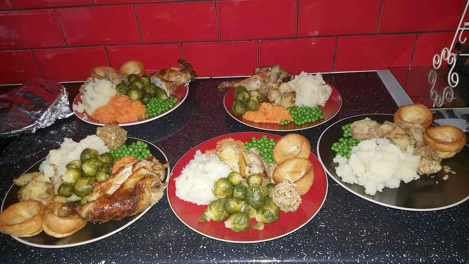 Grandma charges family $65pp for Christmas dinner. Photo: Caters.