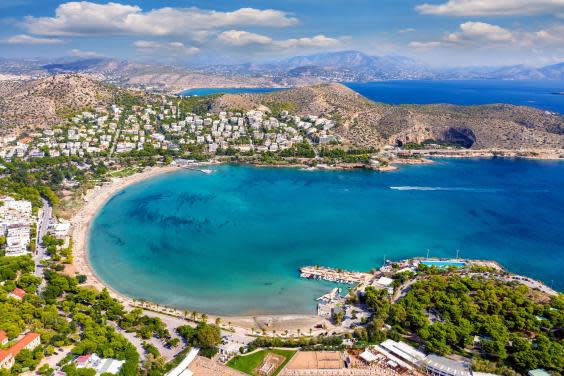 Vouliagmeni in the Athens Riviera (Getty/iStock)