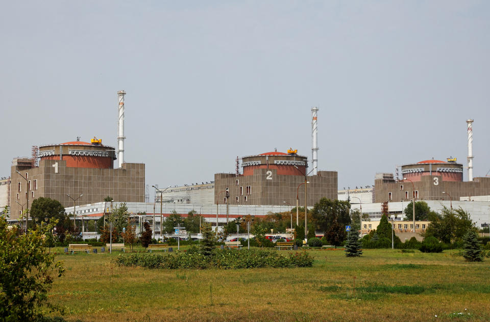 Das ukrainische Atomkraftwerk Saporischschja. (Bild: Reuters)