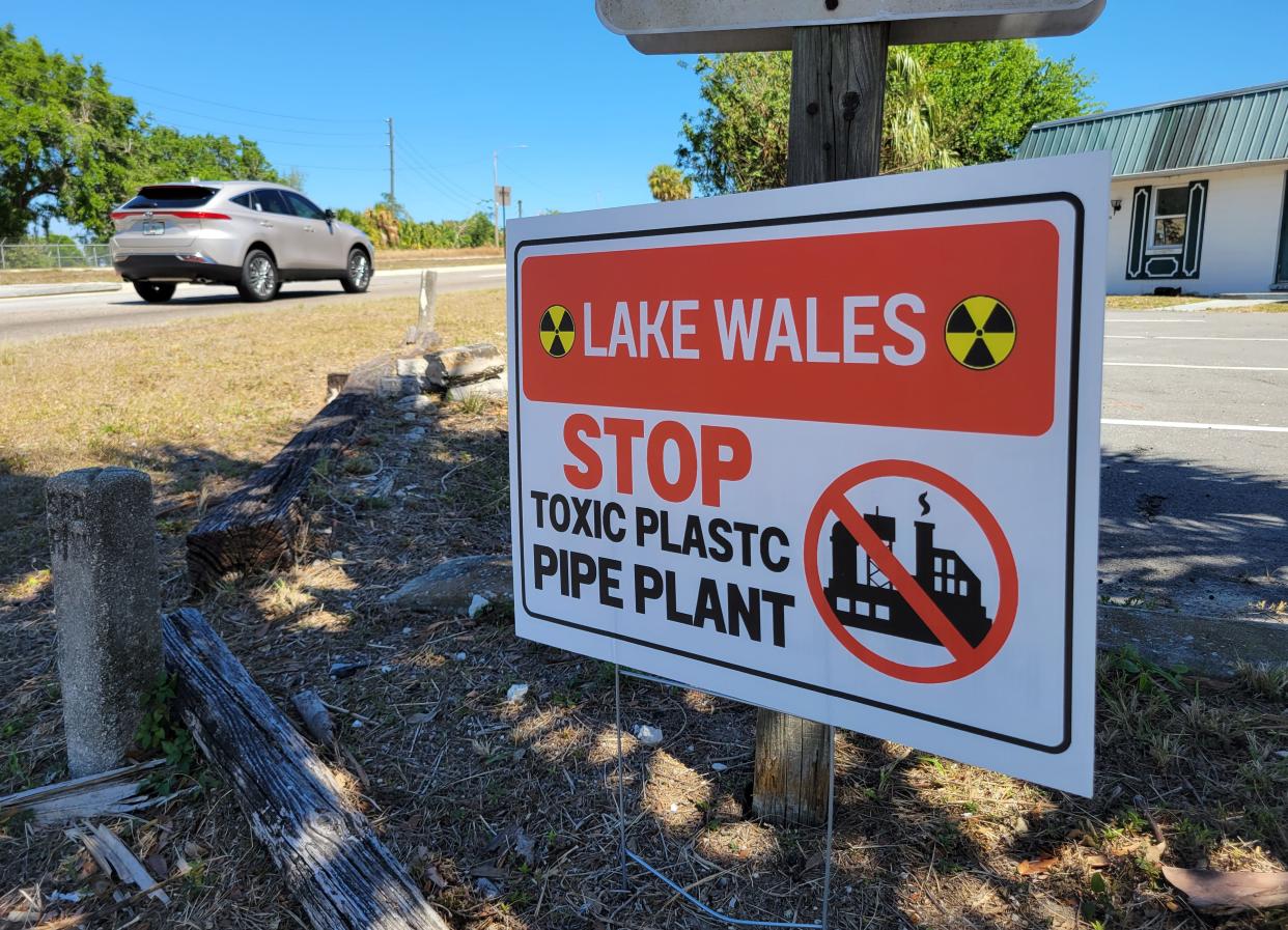 Executives from Advanced Drainage Systems will hold a public meeting Wednesday in Lake Wales to discussed their proposed manufacturing facility. Some residents have raised objects to the plant.