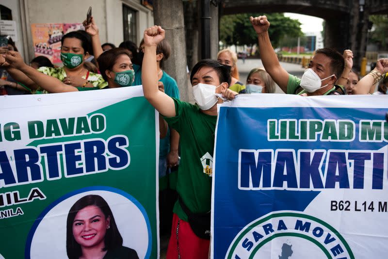 Davao City Mayor Sara Duterte runs for vice president