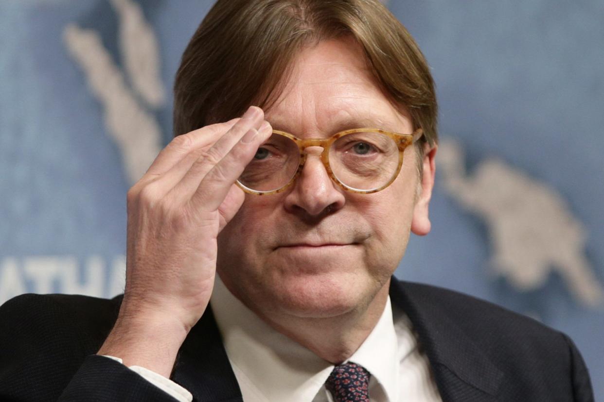 Speaking out: Guy Verhofstadt: PA