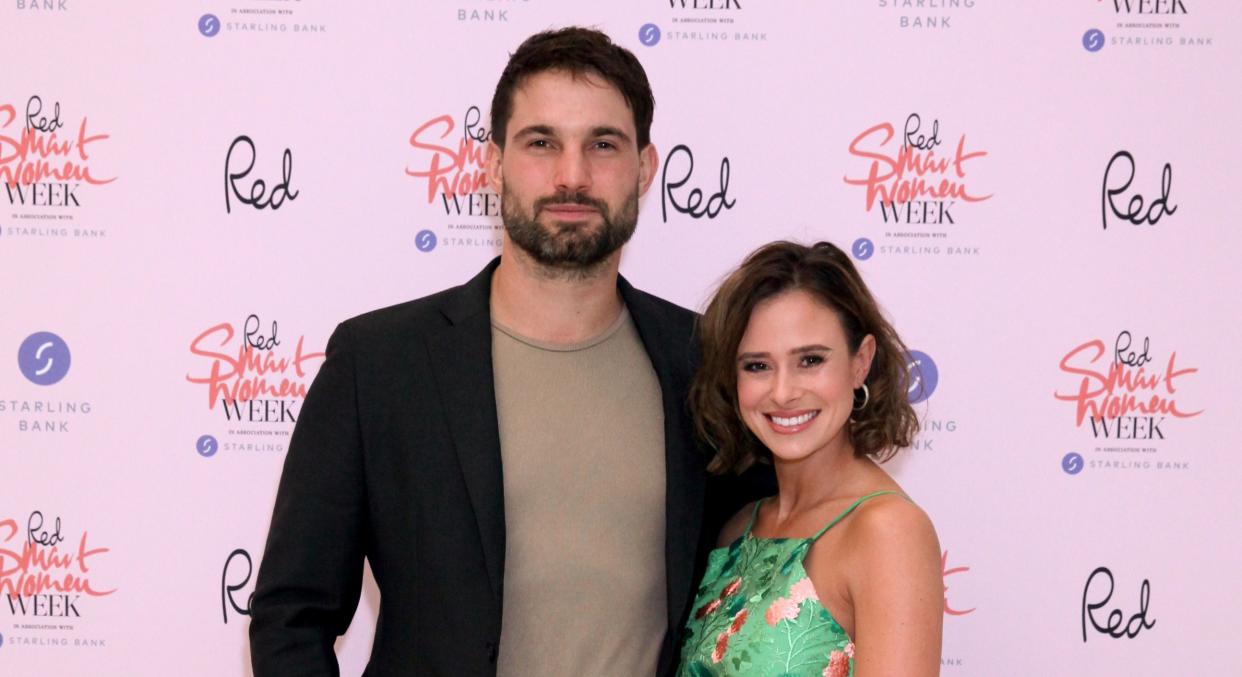 New parents Jamie Jewitt and Camilla Thurlow announced their engagement this weekend. (Getty Images)