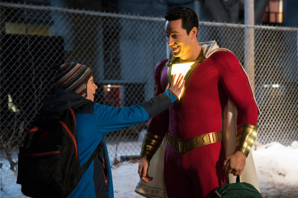 Early reactions to ‘Shazam’ compared it to ‘Big’, ‘Ghostbusters’ and ‘The Goonies'(Warner Bros.)