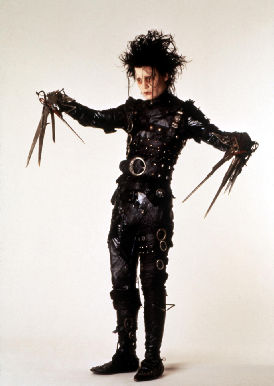 Johnny as Edward Scissorhands