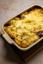 <p>This is the perfect recipe to try after your Easter lunch if you're having a roast lamb and has a different texture when using a leg or shoulder of roast lamb.</p><p><strong>Recipe: <a href="https://www.goodhousekeeping.com/uk/food/recipes/a39593787/leftover-lamb-shepherds-pie/" rel="nofollow noopener" target="_blank" data-ylk="slk:Leftover Lamb Shepherd's Pie;elm:context_link;itc:0;sec:content-canvas" class="link ">Leftover Lamb Shepherd's Pie</a></strong></p>