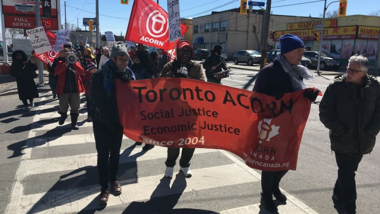 ACORN holds anti-gentrification rally in Weston