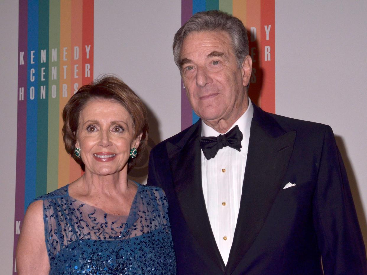 Nancy Pelosi and Paul Pelosi in 2014