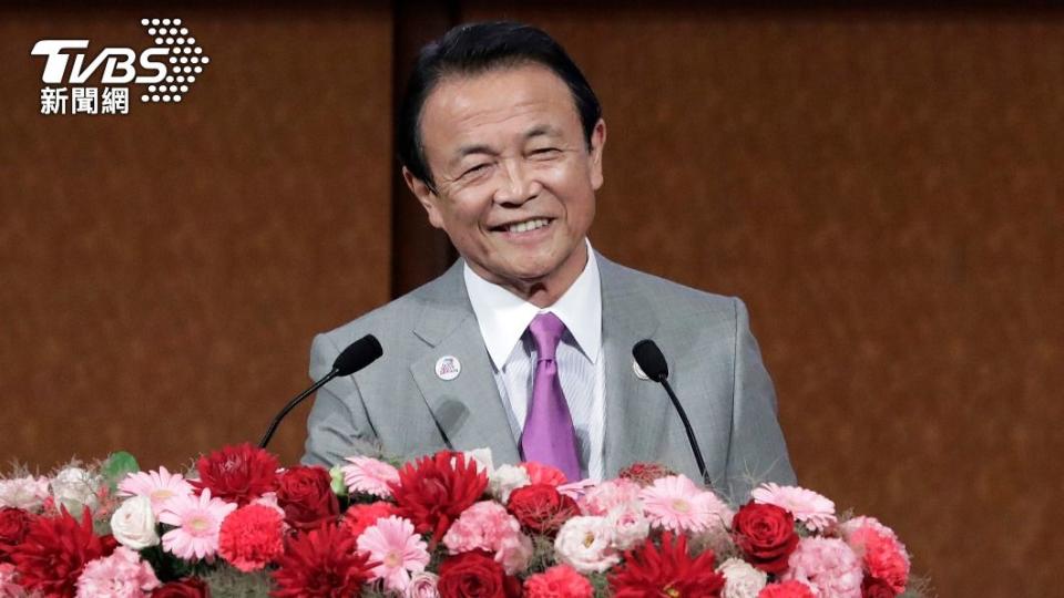 麻生太郎不斷說錯話，遭網友大酸「失言之王」。（圖／達志影像美聯社）