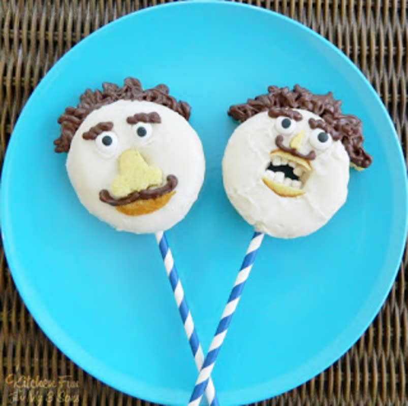 <p>Kitchen Fun With My 3 Sons</p><p>Eating these for breakfast will be like looking in a mirror!</p><p><strong>Get the recipe: <a href="https://kitchenfunwithmy3sons.com/daddy-donuts-for-fathers-day/" rel="nofollow noopener" target="_blank" data-ylk="slk:Daddy Donuts;elm:context_link;itc:0;sec:content-canvas" class="link ">Daddy Donuts</a></strong></p>