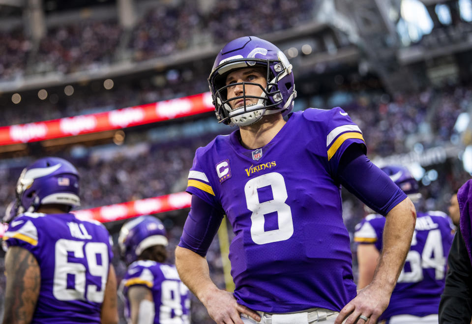 Kirk Cousins and the Vikings will have a new direction this season. (Photo by Stephen Maturen/Getty Images)