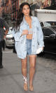 <p>Back in 2016, Kim's style M.O. was curated straight from the Yeezy runway. The star couldn't stop <a rel="nofollow noopener" href="http://people.com/style/kim-kardashian-denim-outfit-with-clear-boots/" target="_blank" data-ylk="slk:wearing unique clear over-the-knee boots;elm:context_link;itc:0;sec:content-canvas" class="link ">wearing unique clear over-the-knee boots</a> from her husband's collection, which left the world wondering how Kim could wear them without sweaty and fogged up. But hey, it's all a part of Kanye's fashion vision, which Kim trusts completely. "I love how forward-thinking he is," she said <a rel="nofollow noopener" href="https://www.kimkardashianwest.com/style/1225-kim-kardashian-dressy-denim/" target="_blank" data-ylk="slk:on her app and website;elm:context_link;itc:0;sec:content-canvas" class="link ">on her app and website</a>. </p>