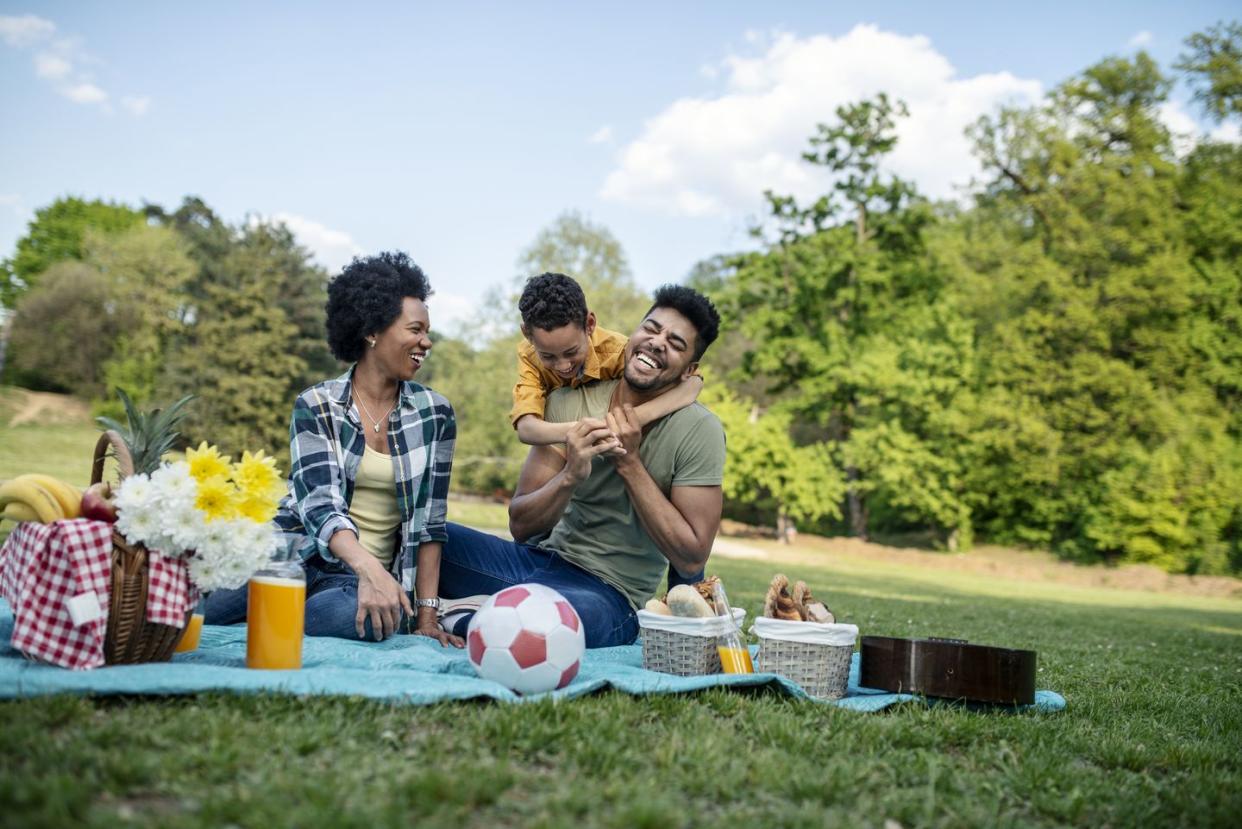 summer activities for kids picnic in park