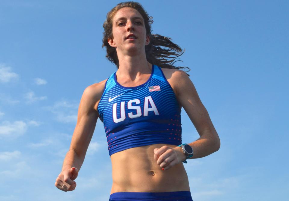 Emily Oren competed at the U.S. Olympic Track And Field Trials.