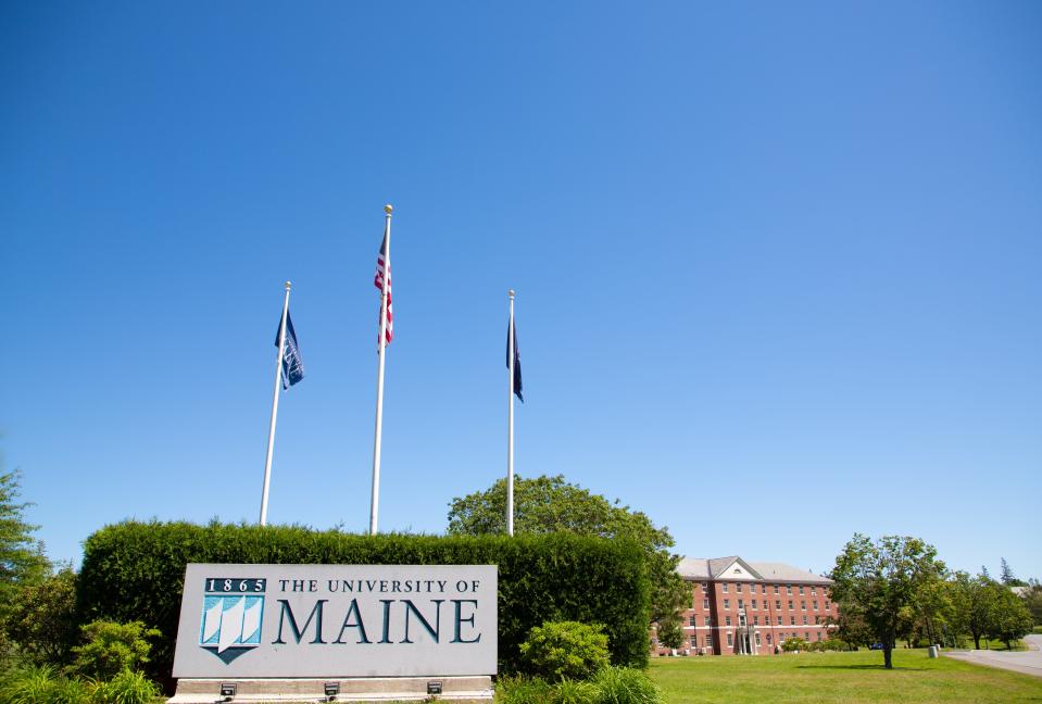 Enrollment on the red-brick campus of the University of Maine has gone up despite a 10-year decline in the number of in-state high school graduates.