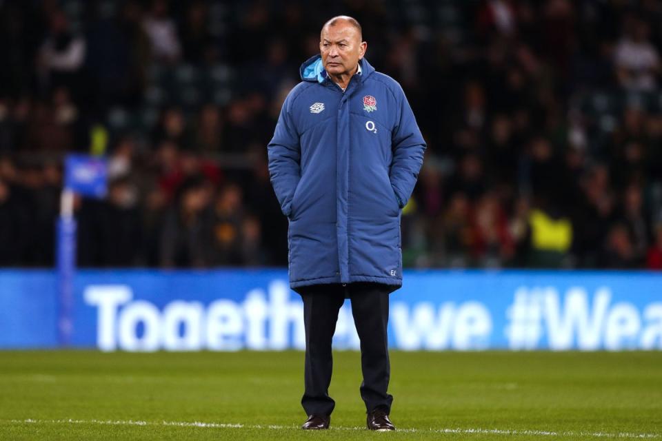 Eddie Jones is under pressure after a dismal year for England (Ben Whitley/PA) (PA Wire)
