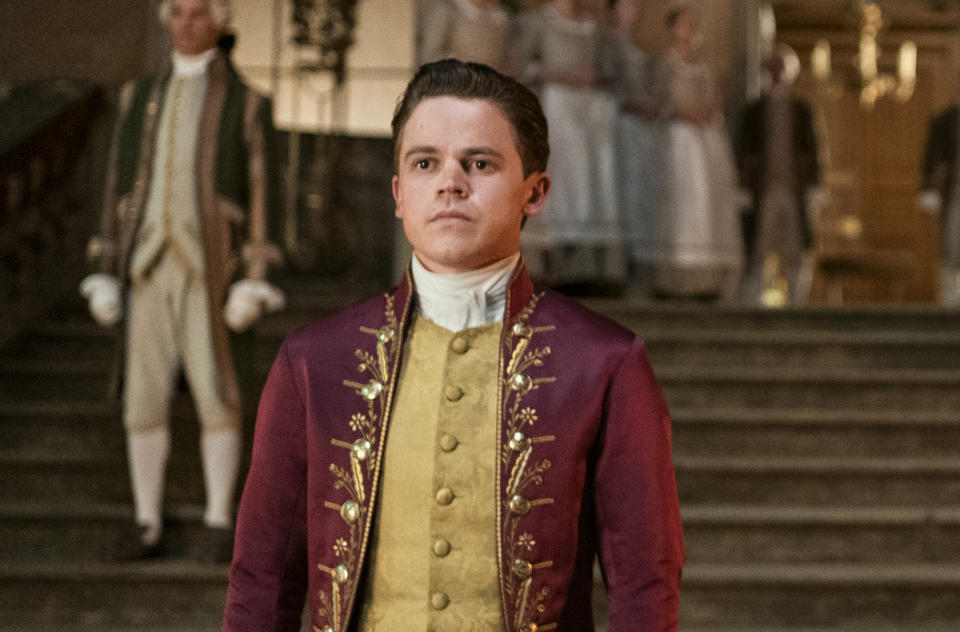 Queen Charlotte: A Bridgerton Story Sam Clemmett plays Young Brimsley