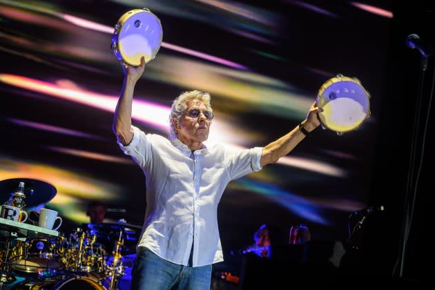 Roger Daltrey of The Who performs with The Royal Philharmonic Concert Orchestra on August 28, 2023.  - Credit: Katja Ogrin/Redferns/Getty Images